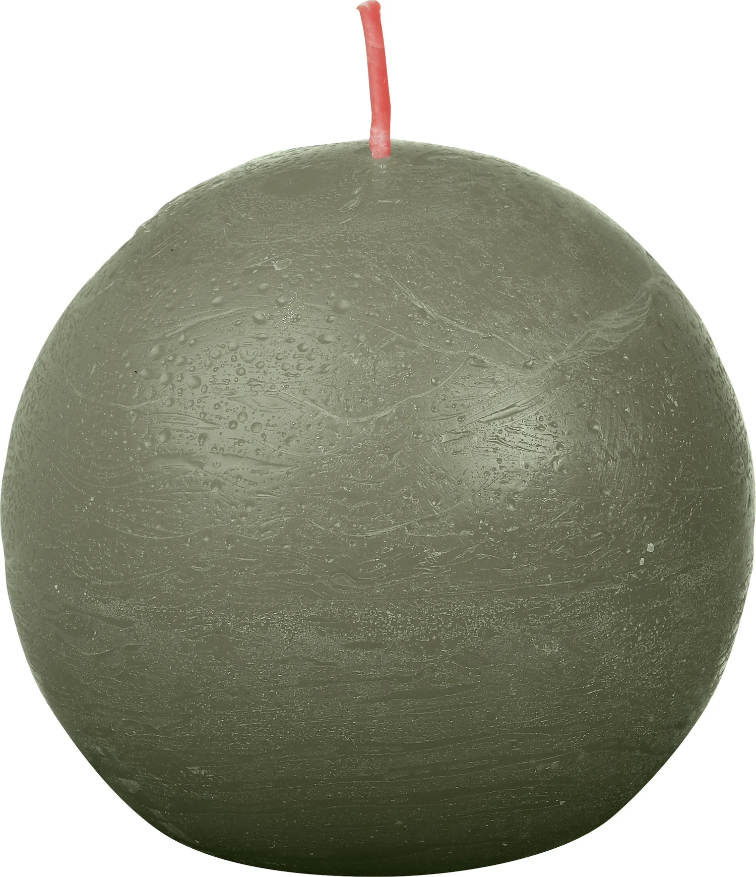 Bolsius bolkaars Rustiek Shine donker groen 25 uur D 7,6 H 7,1 cm