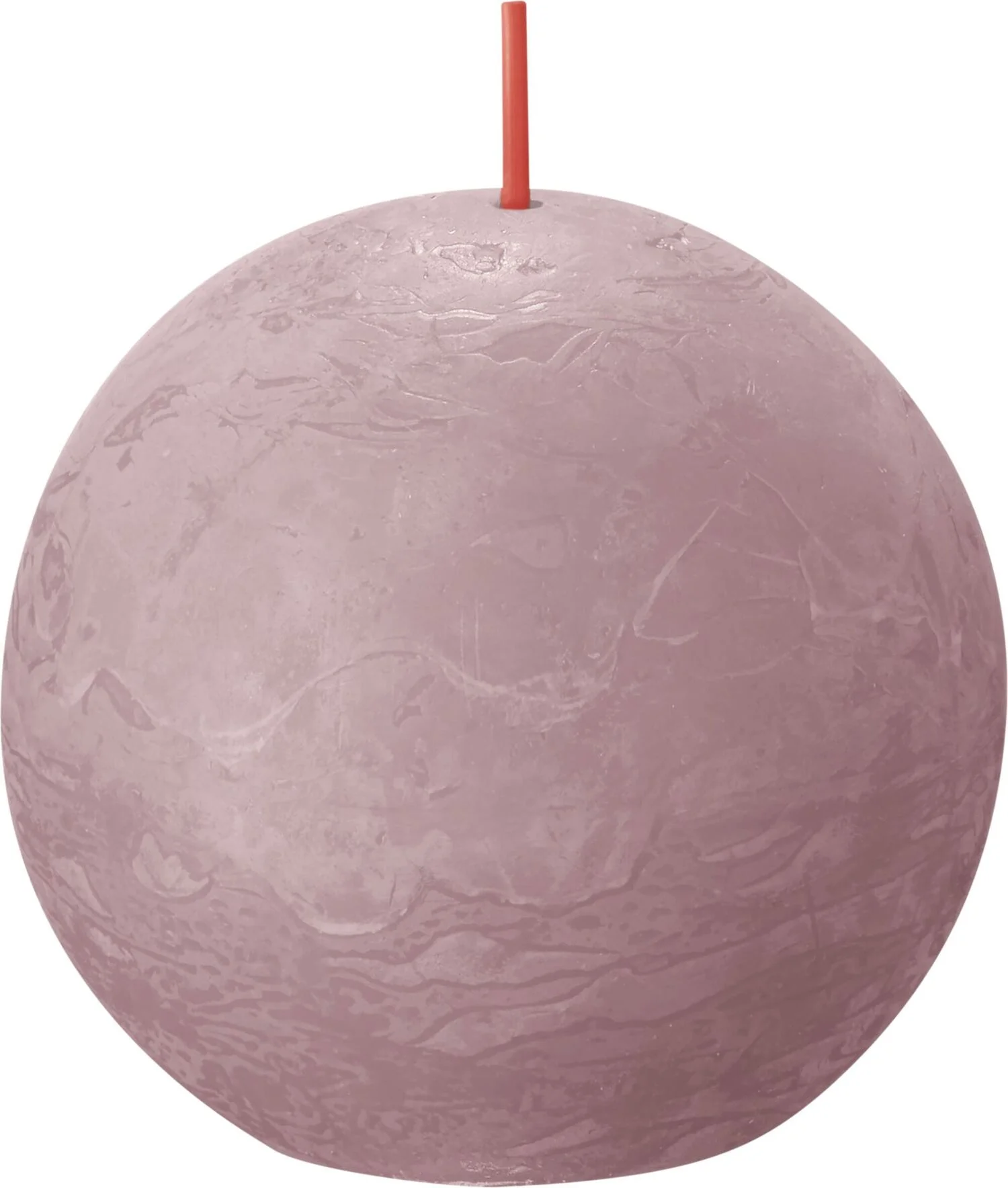 Bolsius bolkaars Rustiek Shine roze / grijs 25 uur D 7,6 H 7,1 cm