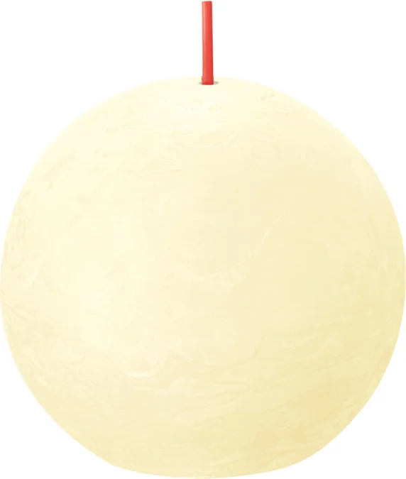 Bolsius bolkaars Rustiek Shine licht geel 25 uur D 7,6 H 7,1 cm
