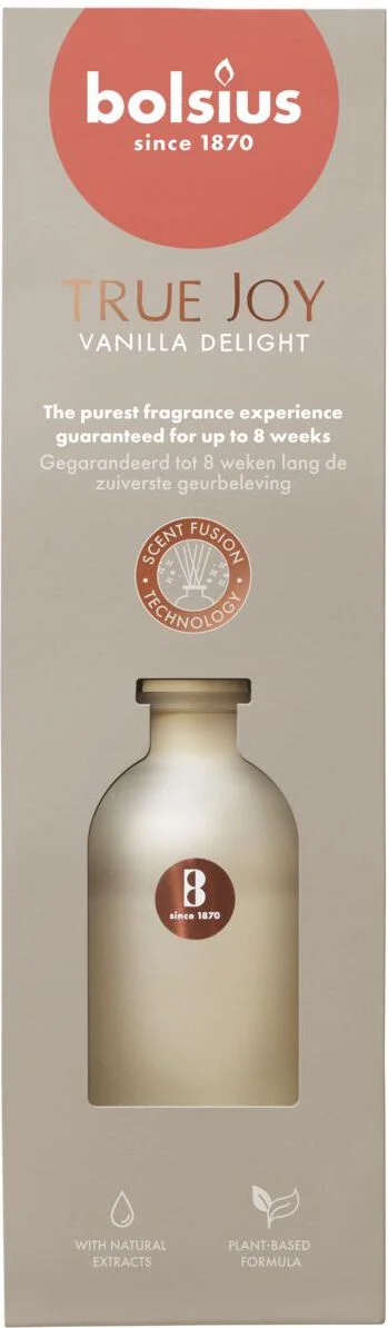 Bolsius geurstokjes True Joy Vanilla Delight 80 ml