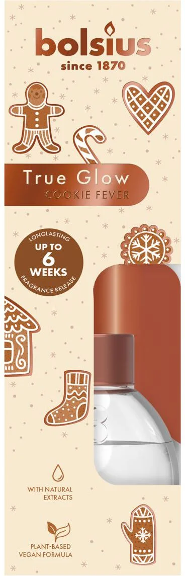 Bolsius geurstokjes True Scents Cookie Fever 60 ml
