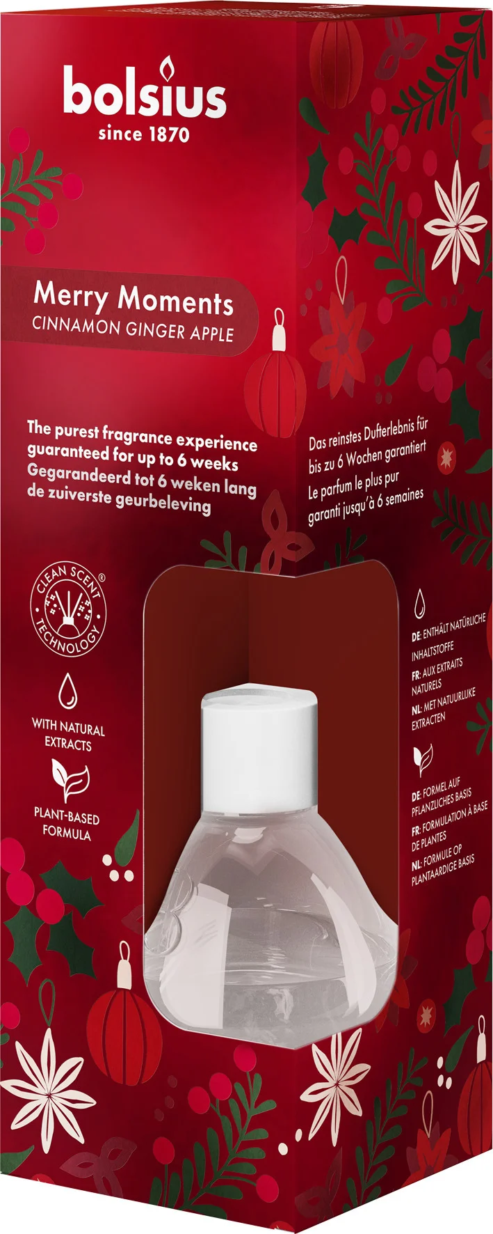 Bolsius geurstokjes True Glow Merry Moments 60 ml