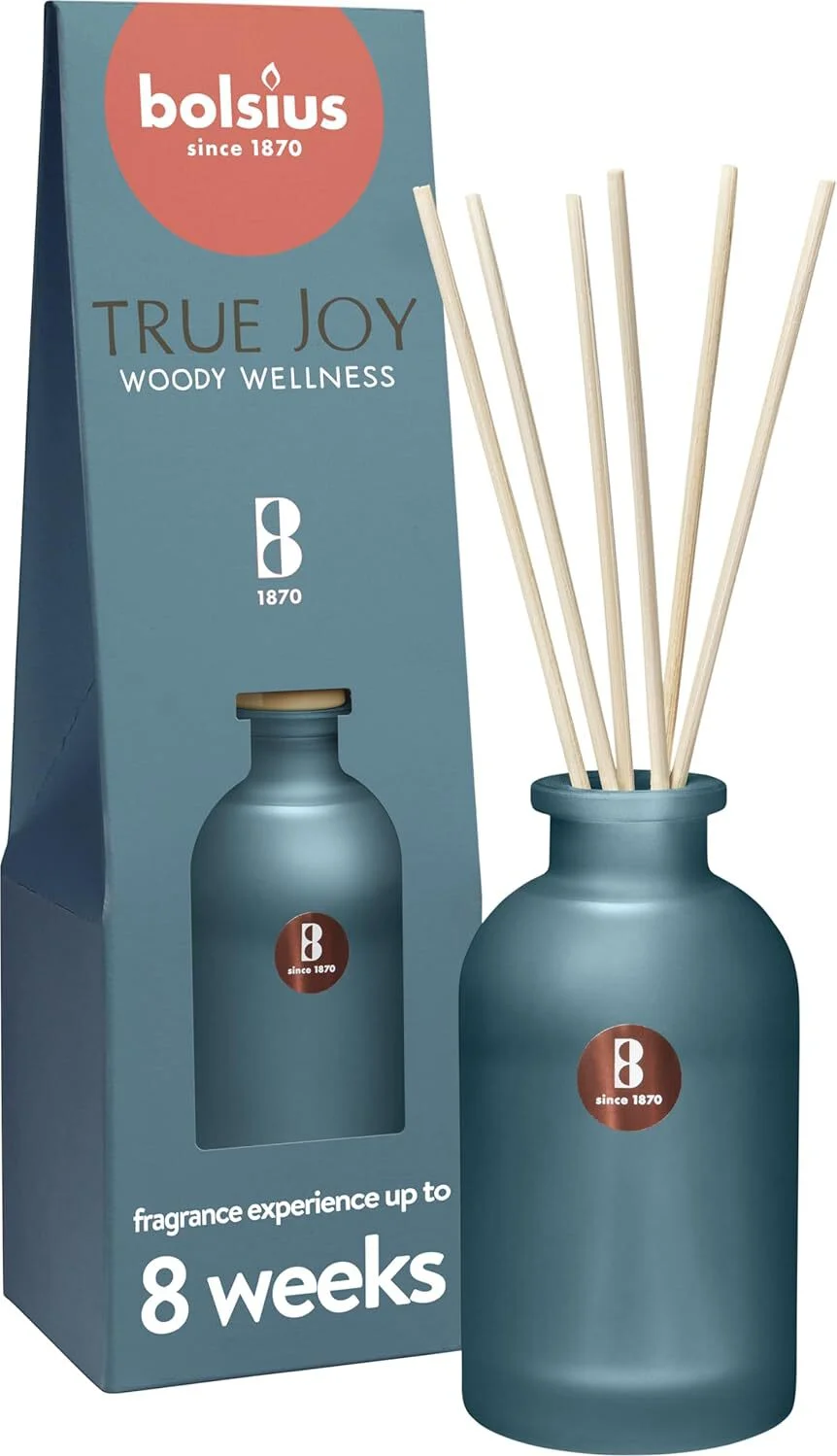 Bolsius geurstokjes True Joy Woody Wellness 80 ml