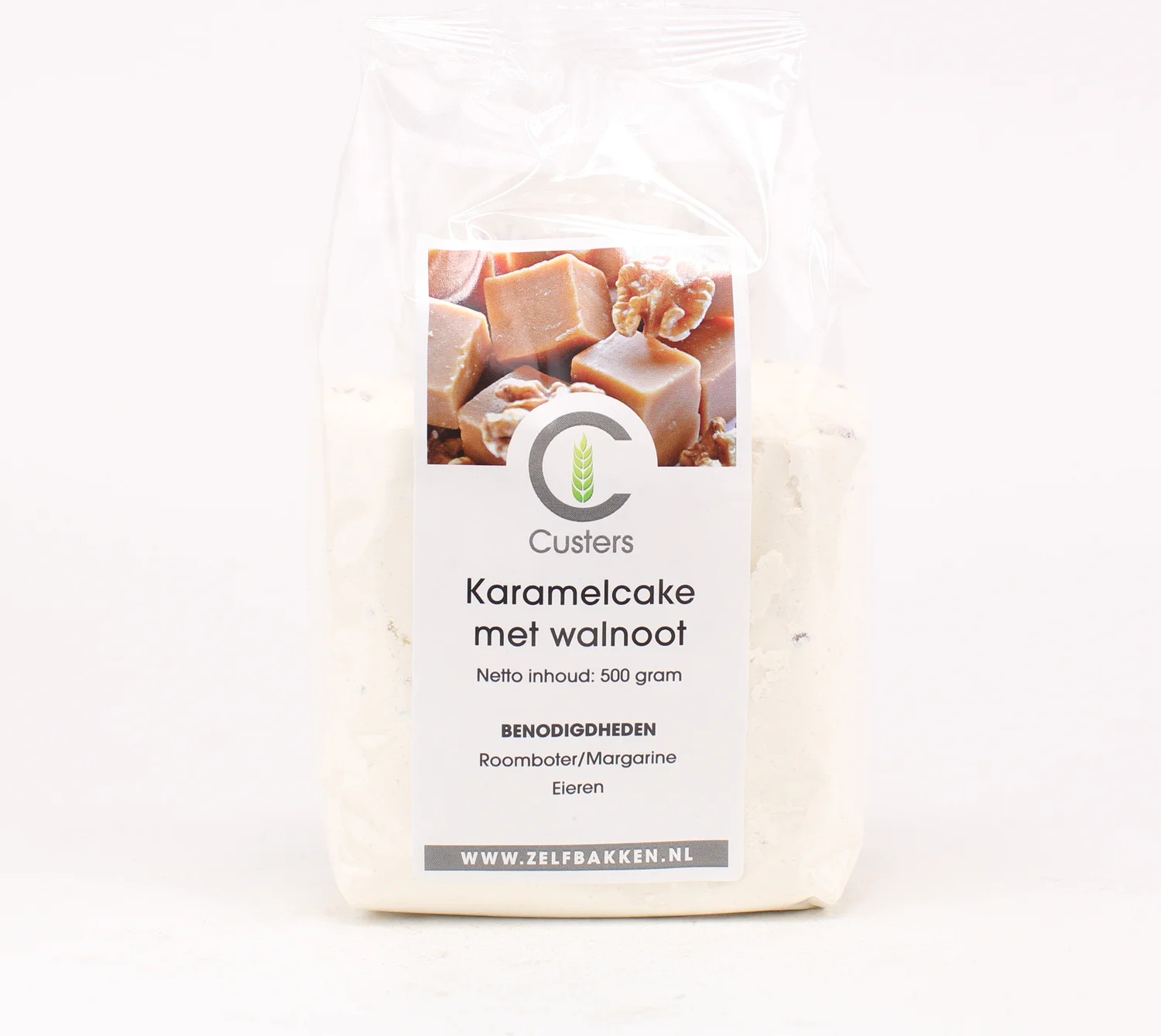 Custers bakmix karamelcake met walnoot 500 g