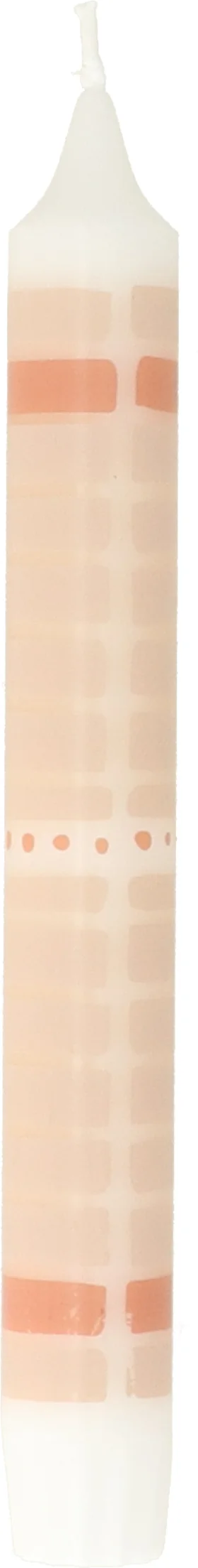 Dinerkaars Stripe beige 5 uur D 2,2 H 19 cm