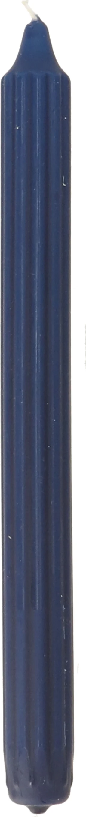 Dinerkaars Ribbed donkerblauw 7 uur D 2,2 H 24 cm