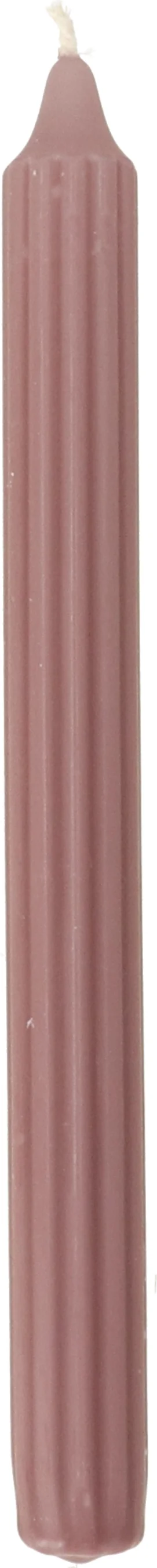 Dinerkaars Ribbed taupe 7 uur D 2,2 H 24 cm
