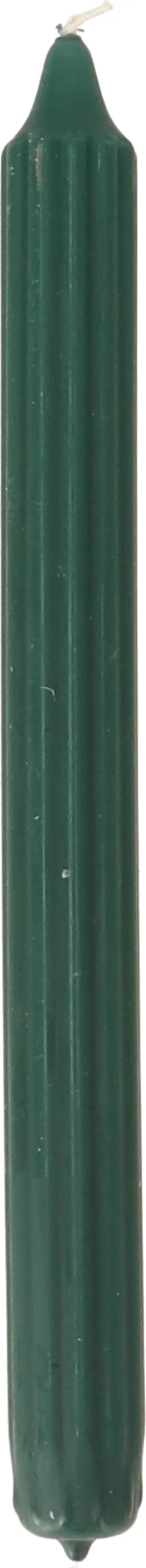 Dinerkaars Ribbed donkergroen 7 uur D 2,2 H 24 cm