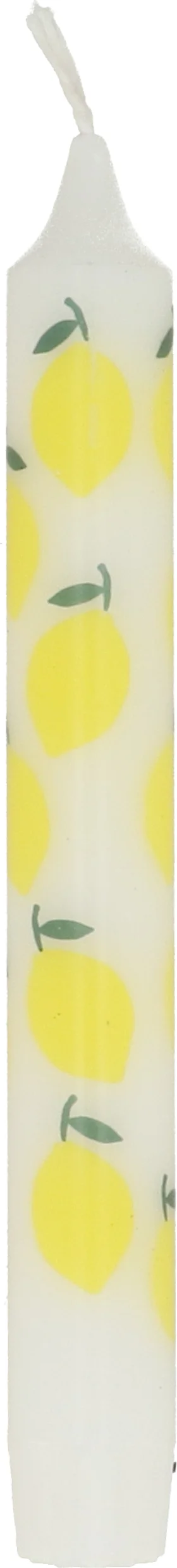 Dinerkaars Fruity wit / geel 5 uur D 2,2 H 19 cm
