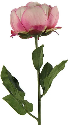Countryfield kunstbloem Pioen roze 48 cm