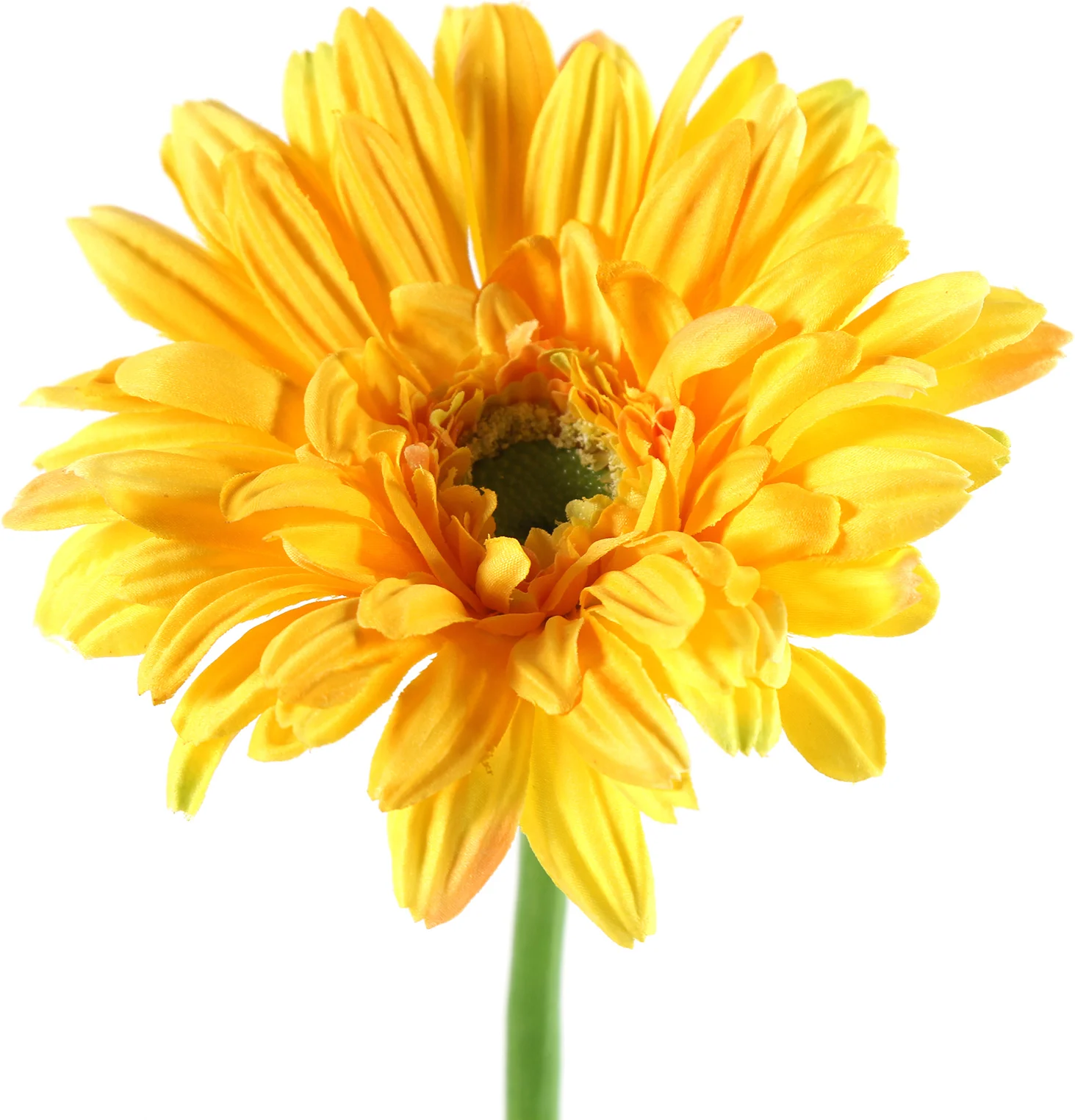 Countryfield kunstbloem Gerbera geel 63,5 cm