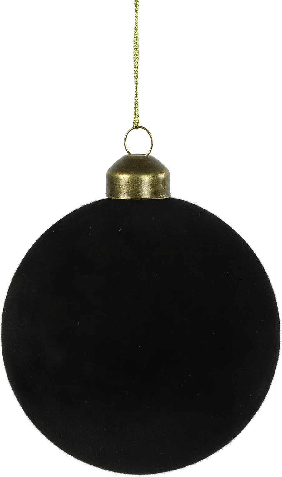 Countryfield kerstbal Ripley zwart D 10 cm
