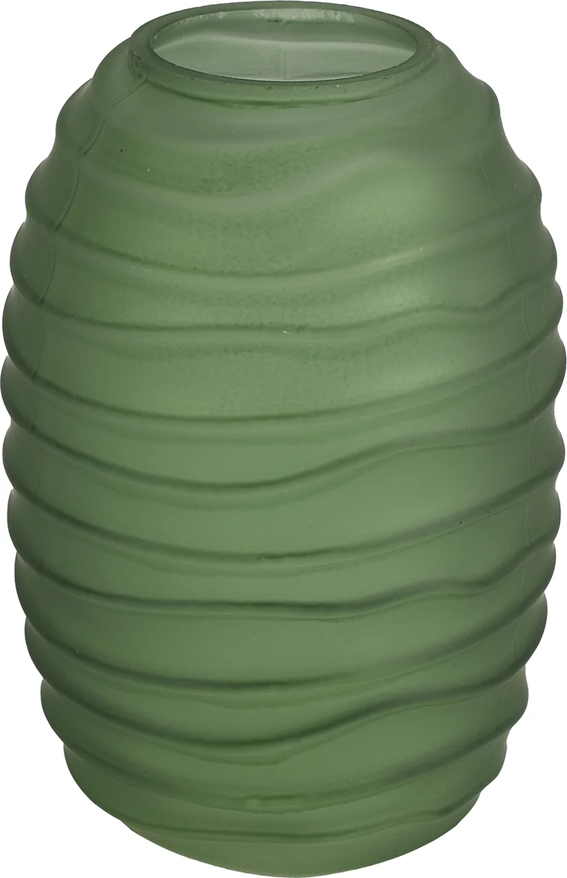 Countryfield vaas Evita groen D 10,5 H 15,5 cm
