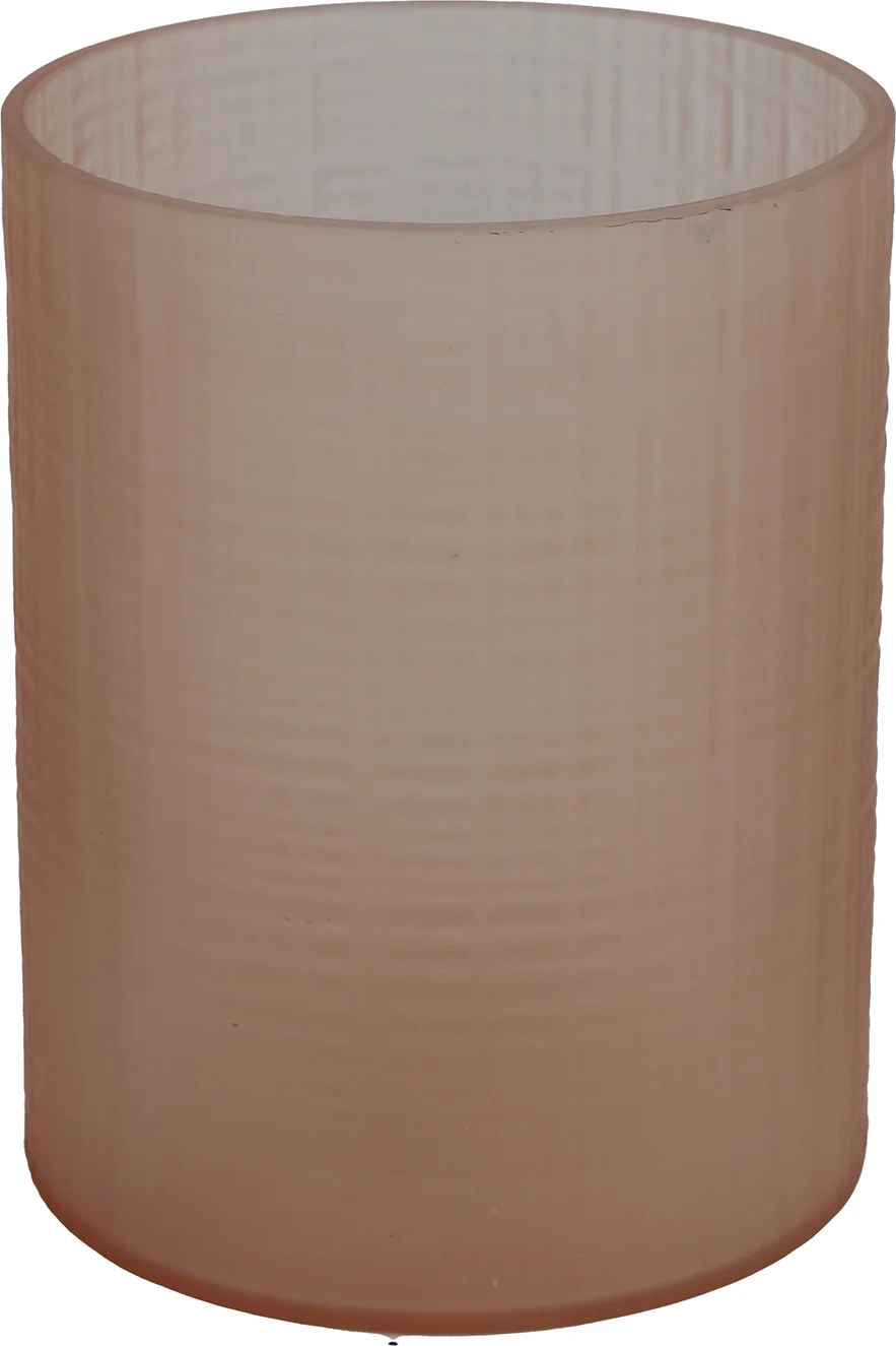 Countryfield waxinelichthouder Ginny roze D 12 H 15,5 cm