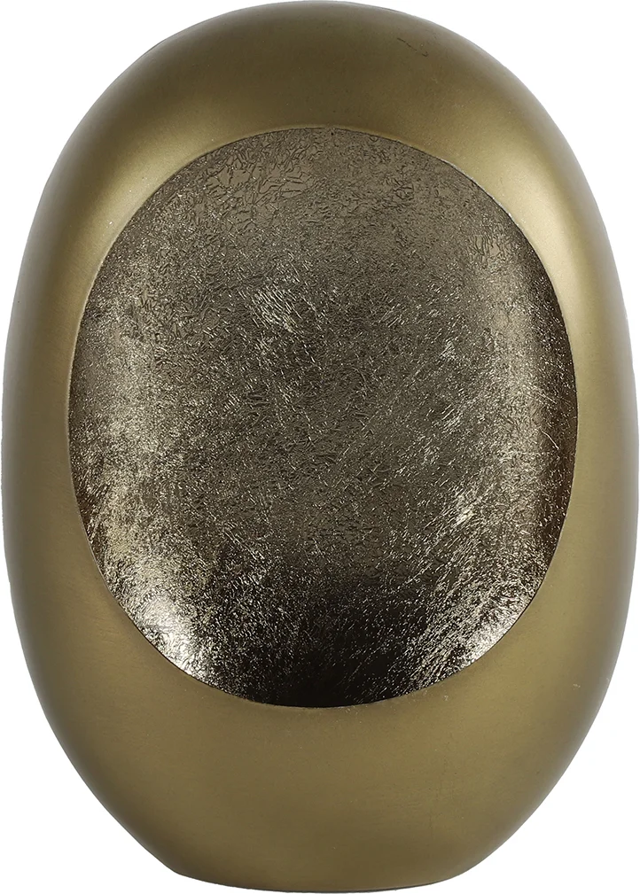 Countryfield waxinelichthouder Eggy koper 9,5 x 17 x 23 cm
