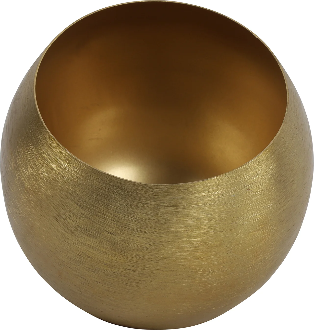 Countryfield waxinelichthouder Obion goud D 15,5 H 14,5 cm
