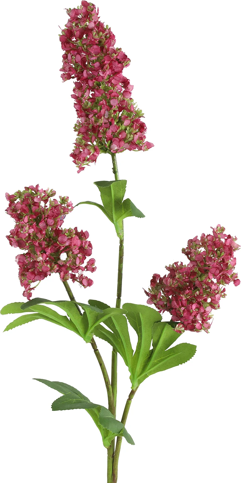 Countryfield kunstbloem Vingerplant roze 87 cm