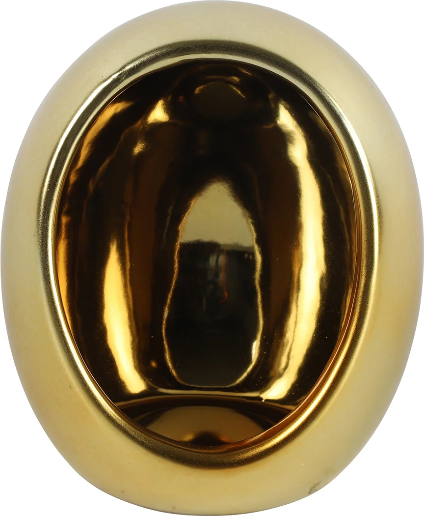 Countryfield waxinelichthouder Varnia goud 10 x 9,5 x 11,5 cm