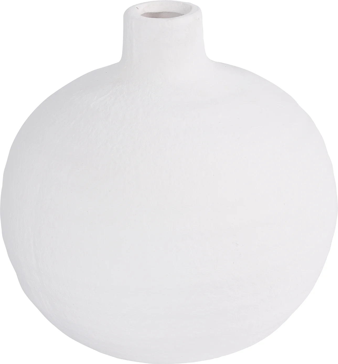 Countryfield vaas Thierry wit D 16,5 H 16,5 cm