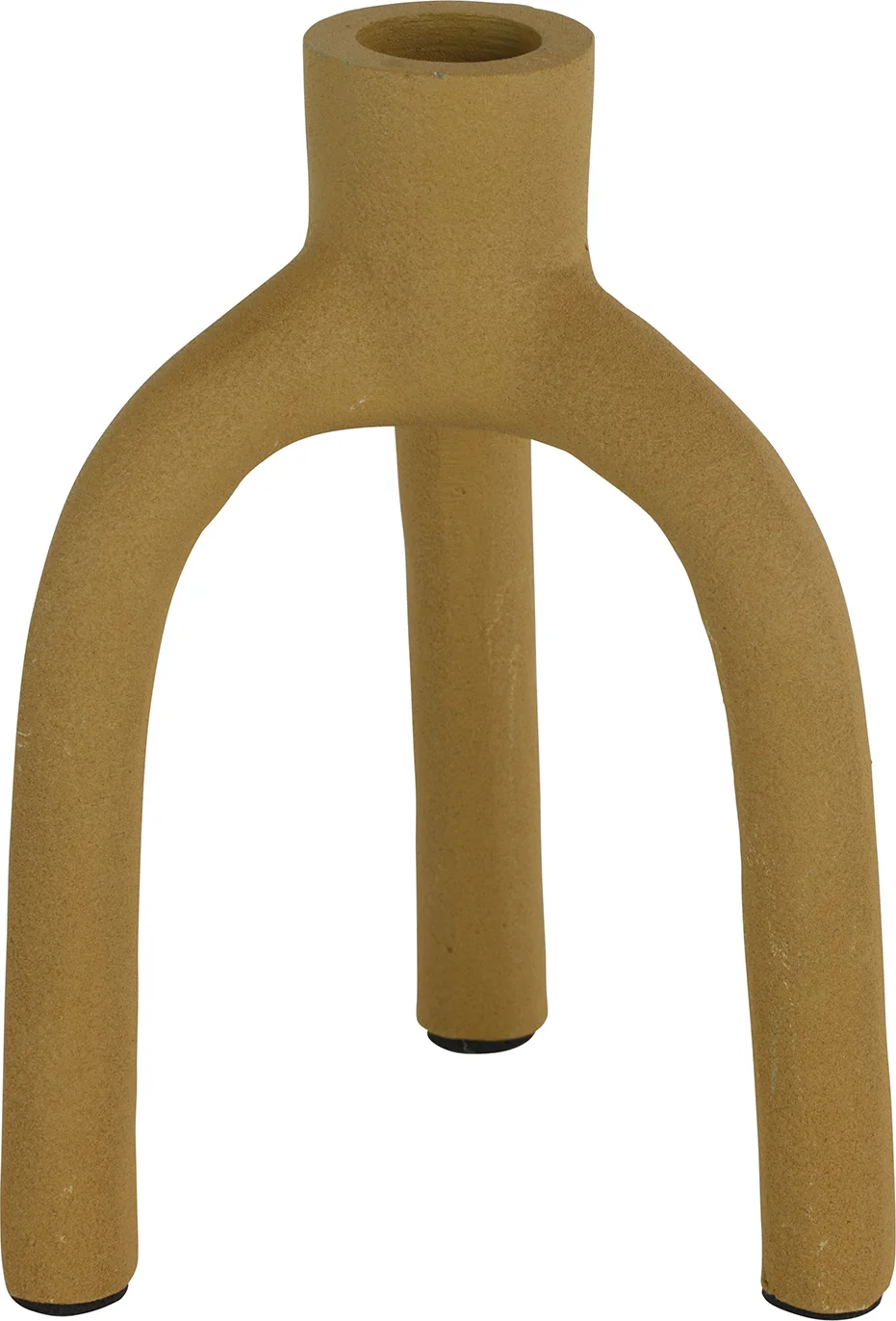 Countryfield kandelaar Aynor geel D 10,5 H 15,5 cm
