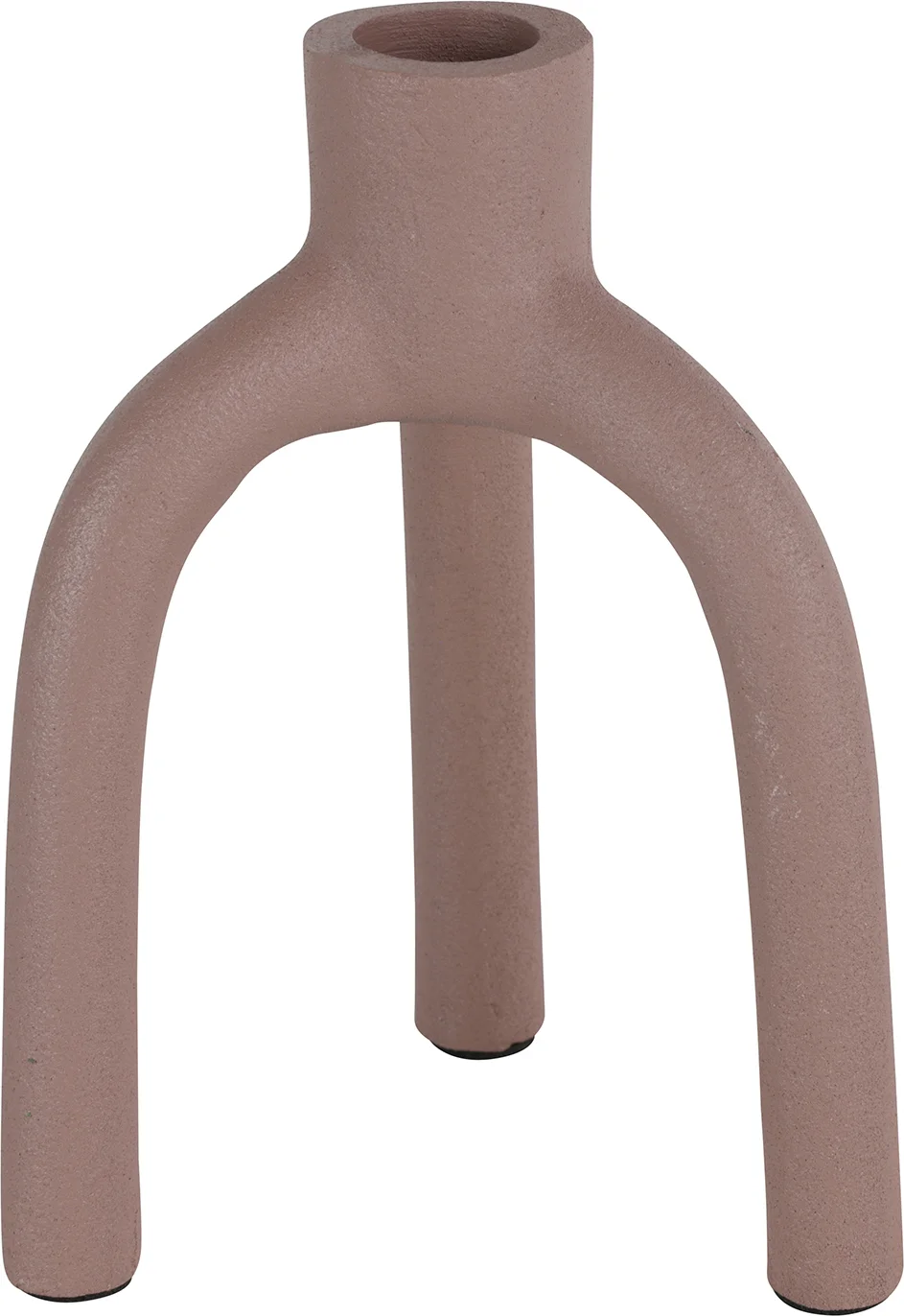 Countryfield kandelaar Aynor roze D 10,5 H 15,5 cm