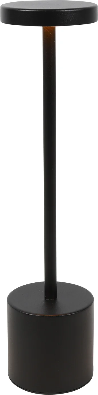 Countryfield tafellamp Touch zwart D 8 H 34 cm