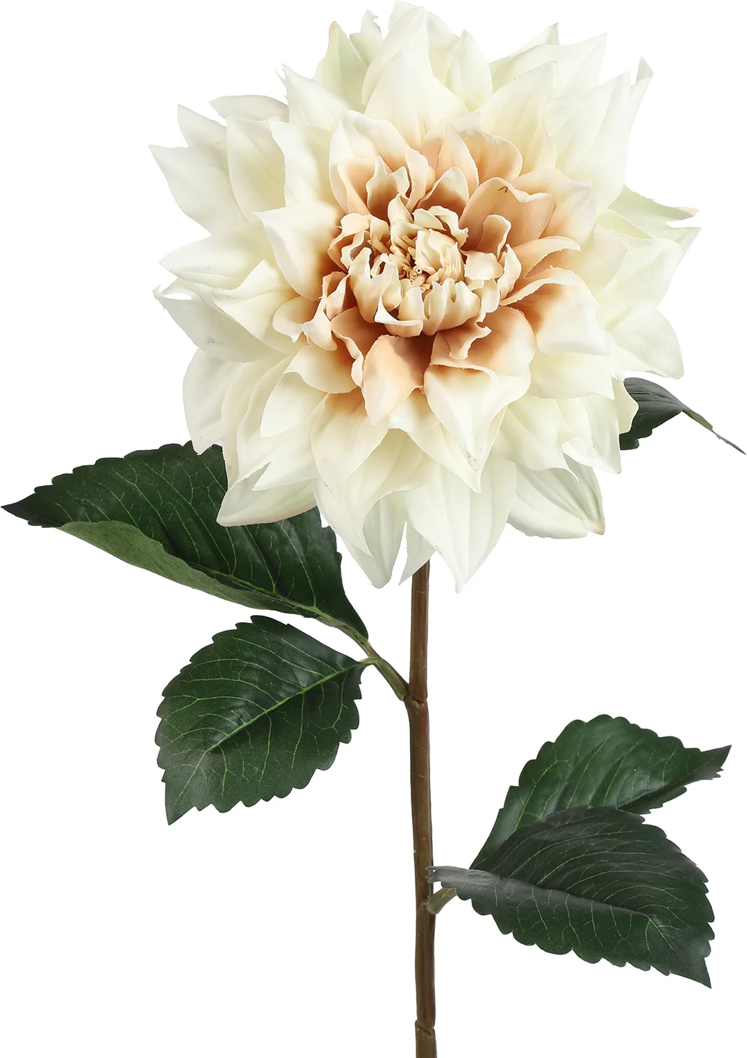 Countryfield kunstbloem Dahlia wit 71 cm