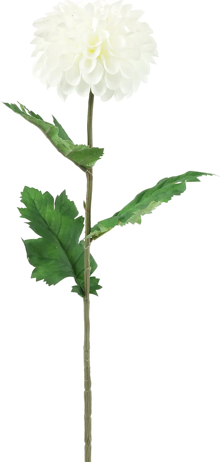 Countryfield kunstbloem Dahlia wit 75 cm
