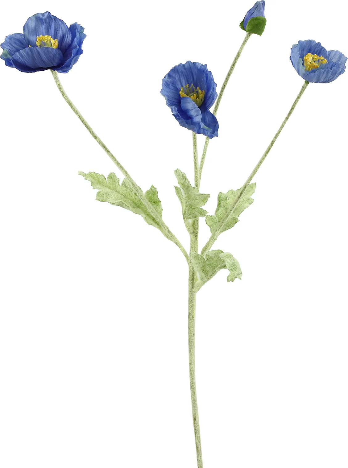 Countryfield kunstbloem Cosmea donker blauw 61 cm