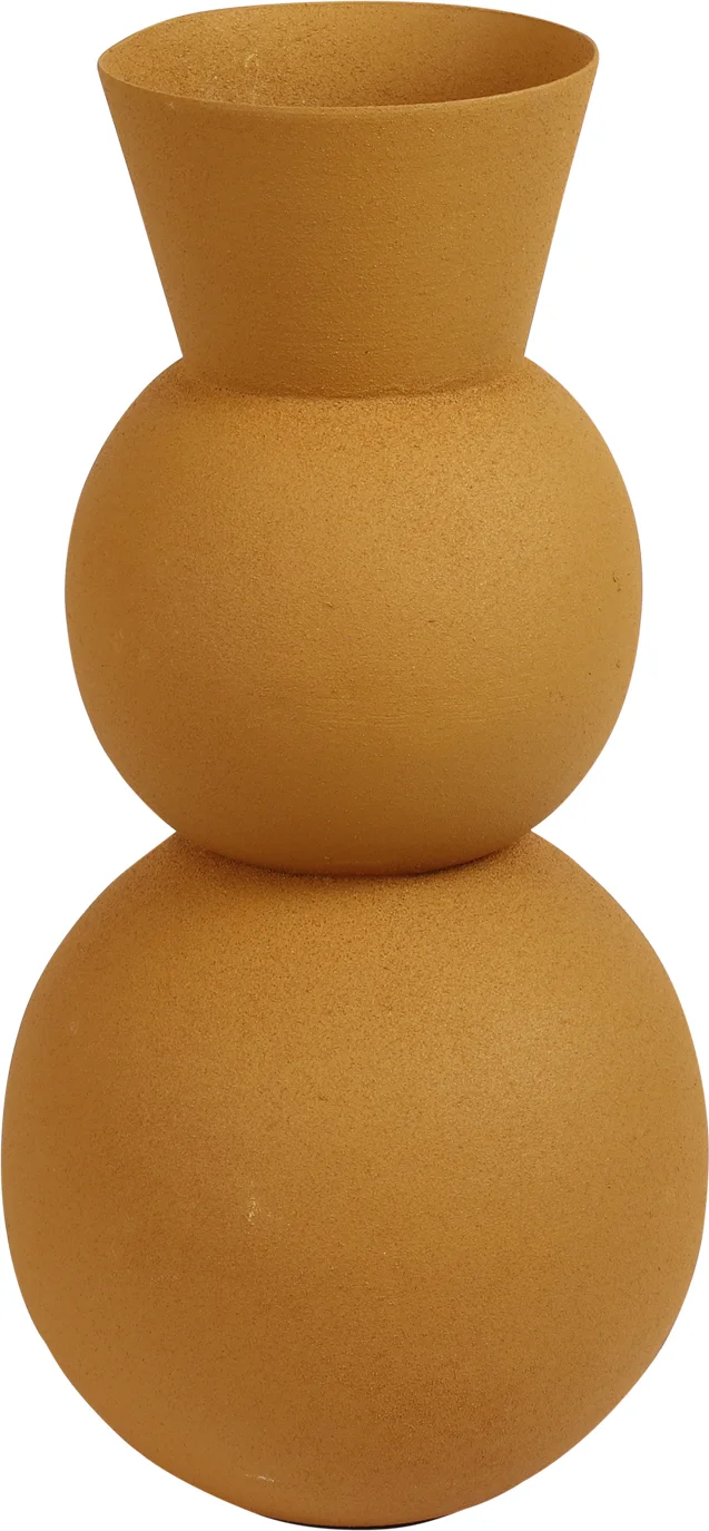Countryfield vaas Rana oranje D 12 H 26,5 cm