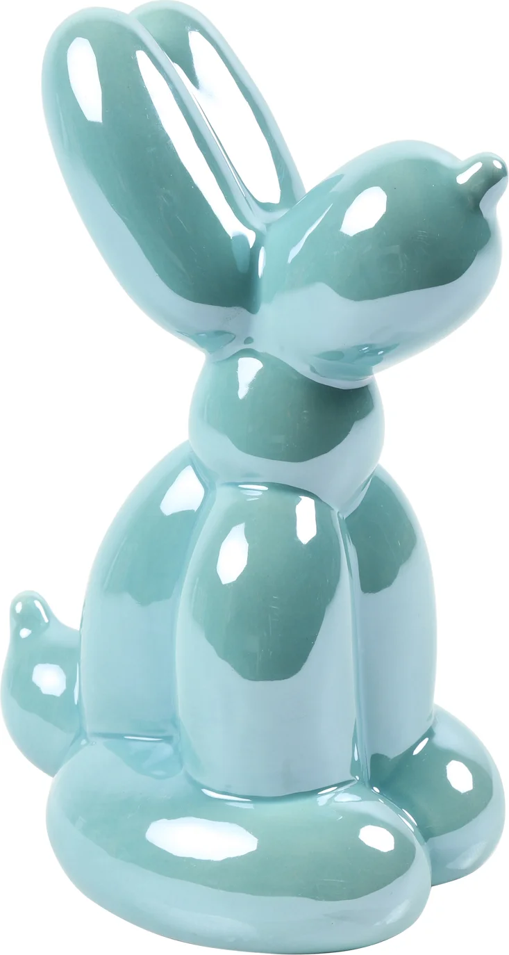 Countryfield beeld Aurora ballondier zittend blauw 13,5 x 8,6 x 18,3 cm