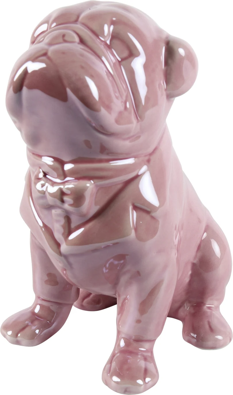 Countryfield beeld Aurora bulldog roze 13,5 x 10 x 17,5 cm