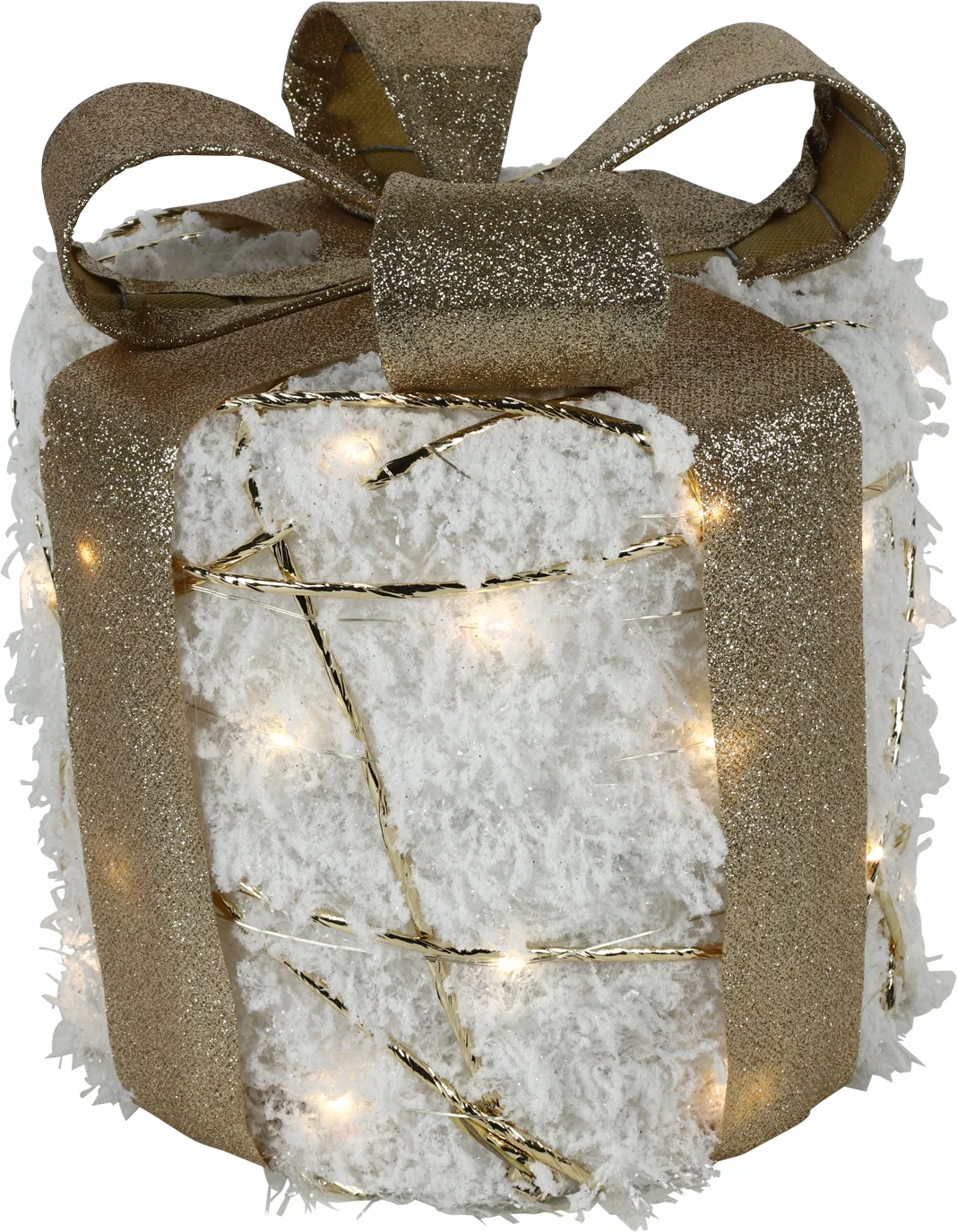 Countryfield kerstlamp Bling kerstcadeau wit D 25 H 30 cm