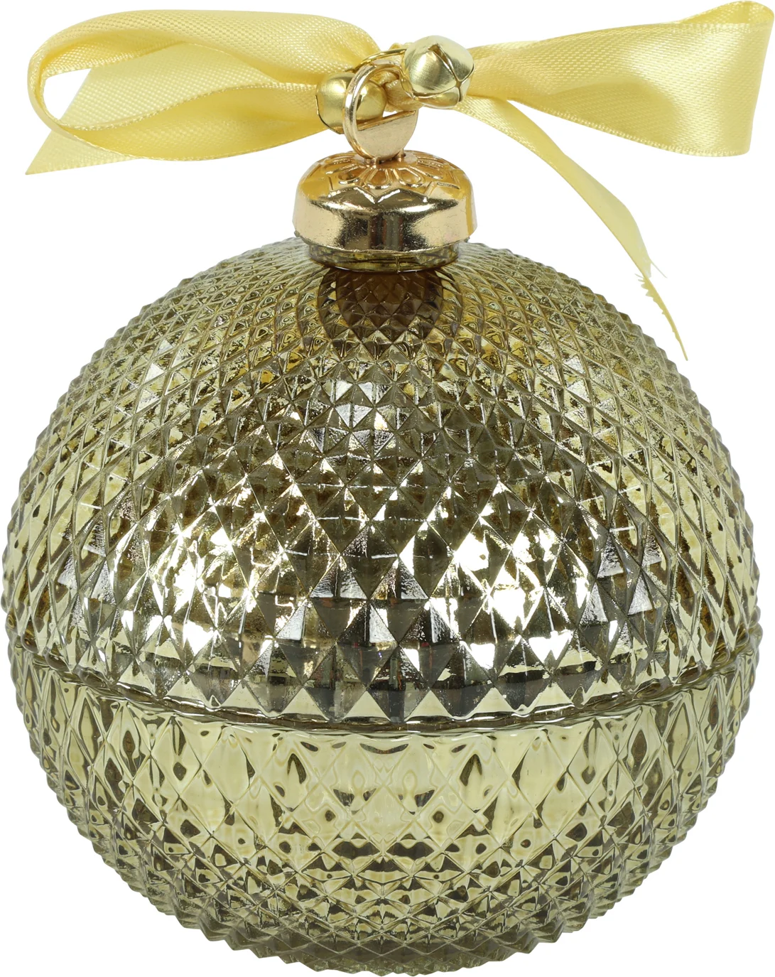 Countryfield kaars in glas Chic goud 20 uur D 11 H 13 cm