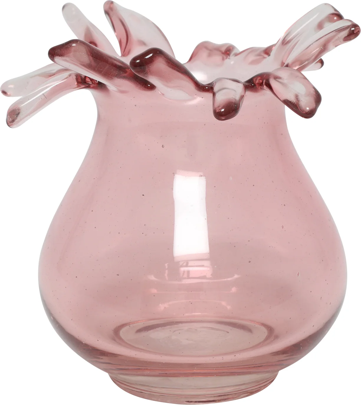 Countryfield vaas Collar roze D 14 H 15 cm