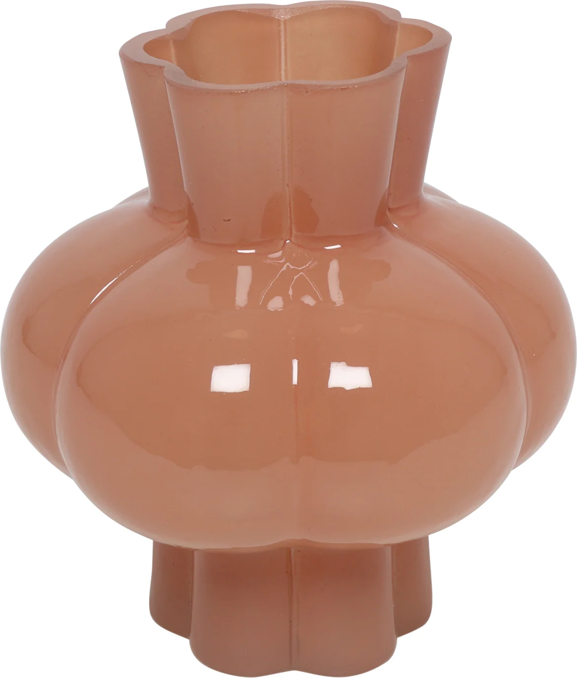 Countryfield vaas Marly bruin D 11 H 12 cm