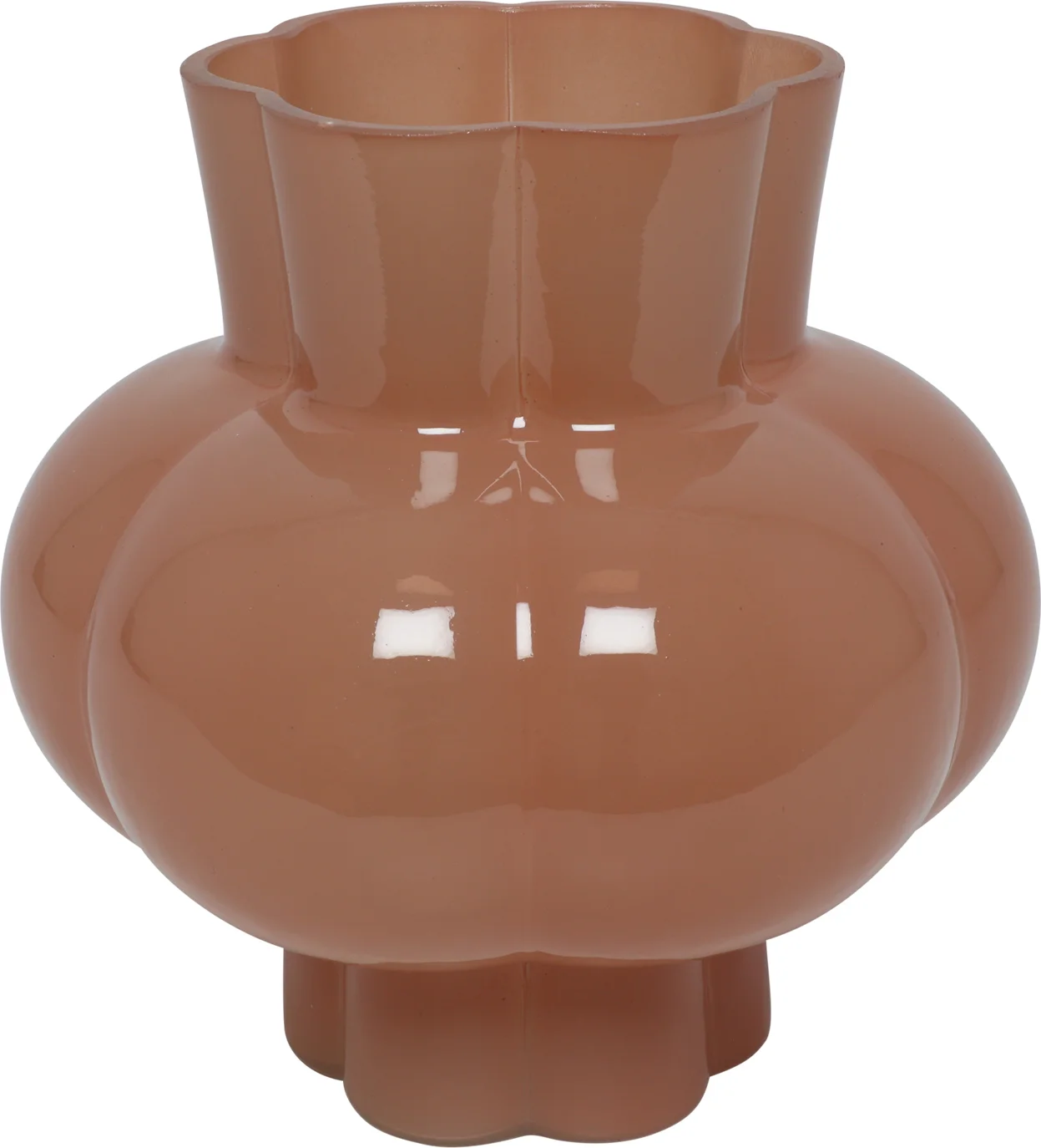 Countryfield vaas Marly bruin D 16 H 16 cm