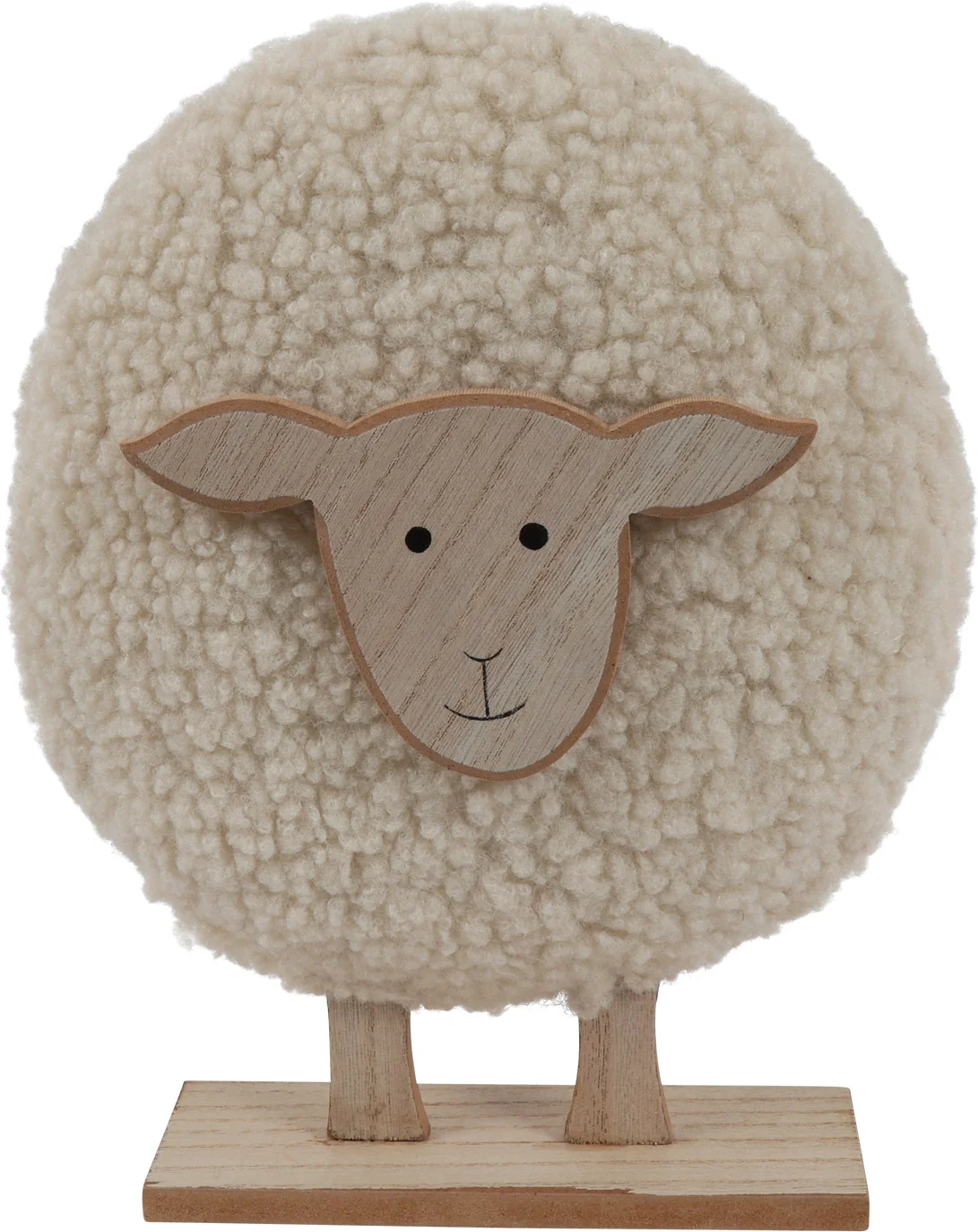 Countryfield paasdecoratie schaap naturel 10 x 6 x 17 cm