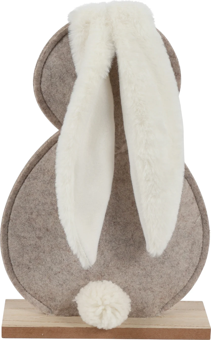 Countryfield paasdecoratie konijn bruin 19 x 6 x 25 cm