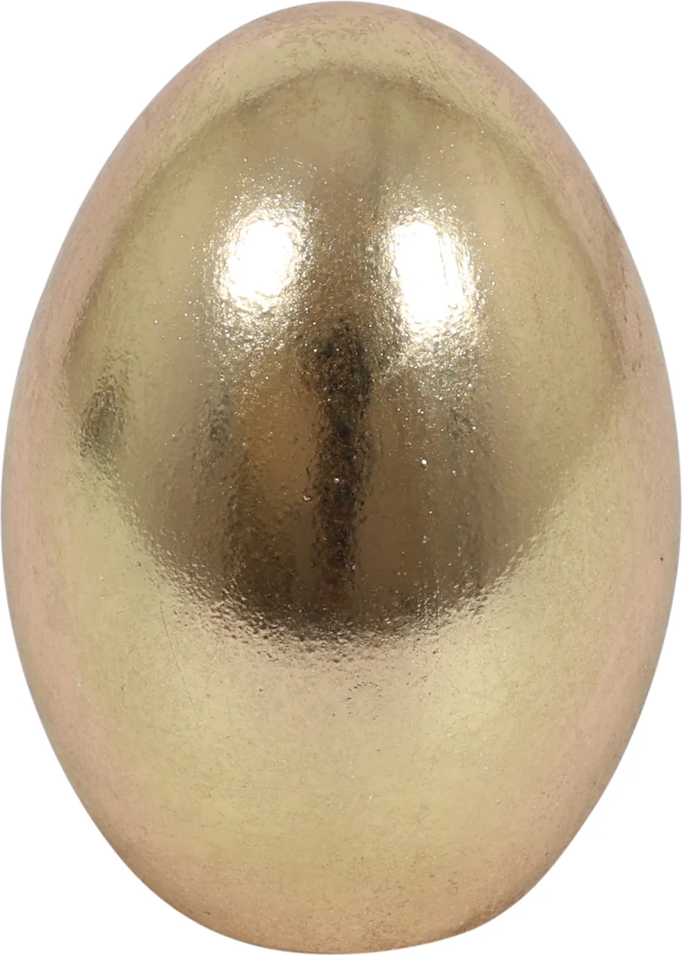 Countryfield paasdecoratie ei goud D 6 H 7,8 cm