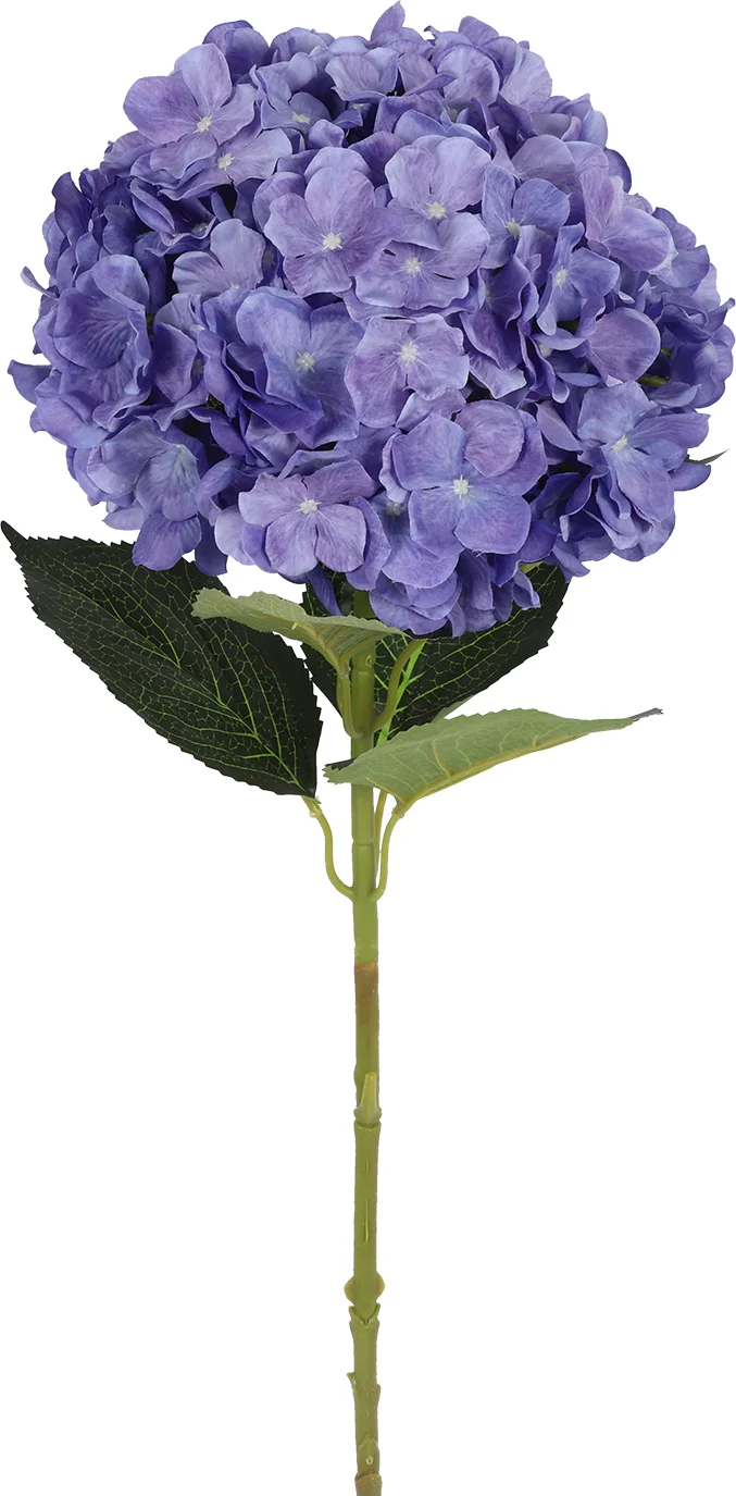 Countryfield kunstbloem Hortensia paars 95 cm