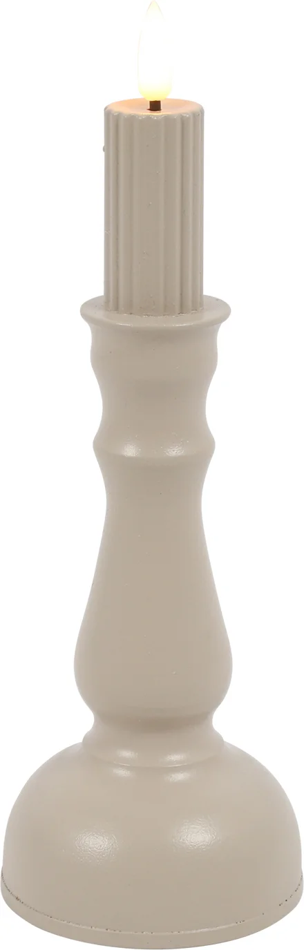 Countryfield LED kaars Tabe crème D 8 H 28 cm