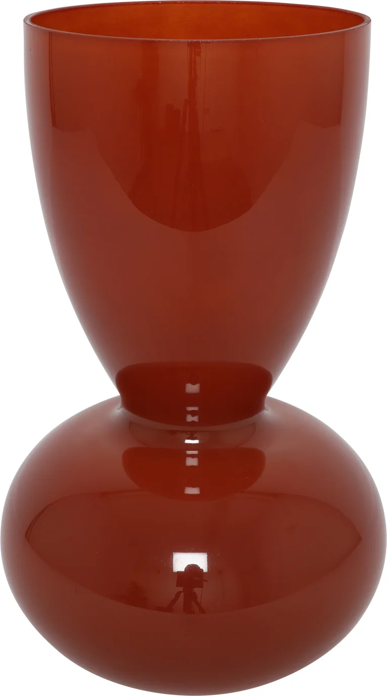 Countryfield vaas Jamiro oranje D 22,5 H 37,5 cm
