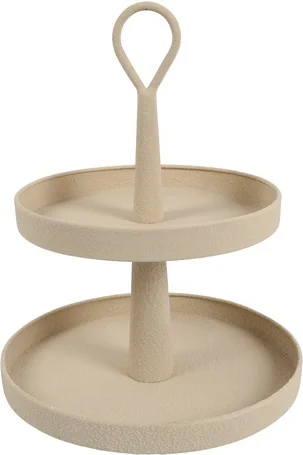 Countryfield etagère Cullen crème D 30 H 38 cm