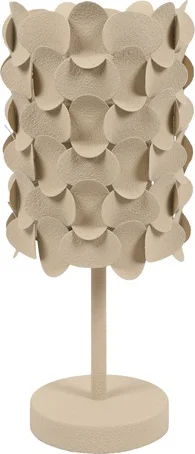Countryfield tafellamp Diantha crème D 19,5 H 44,5 cm