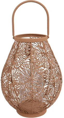 Countryfield lantaarn Janine beige D 21 H 27 cm