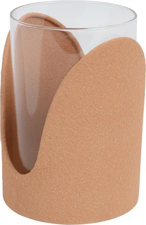 Countryfield waxinelichthouder Roslin beige D 9,5 H 13,5 cm