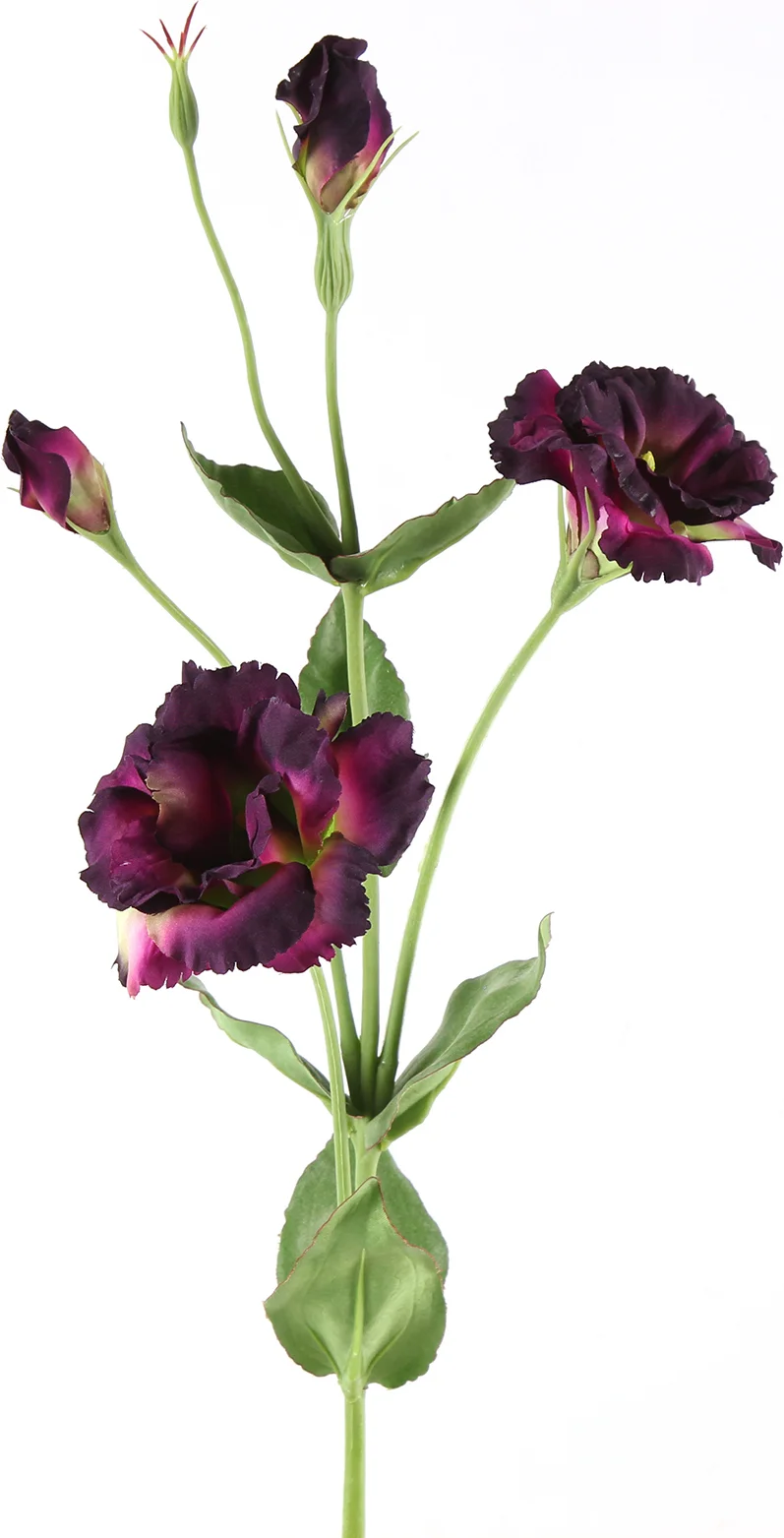 Countryfield kunstbloem Lisianthus rood 94 cm