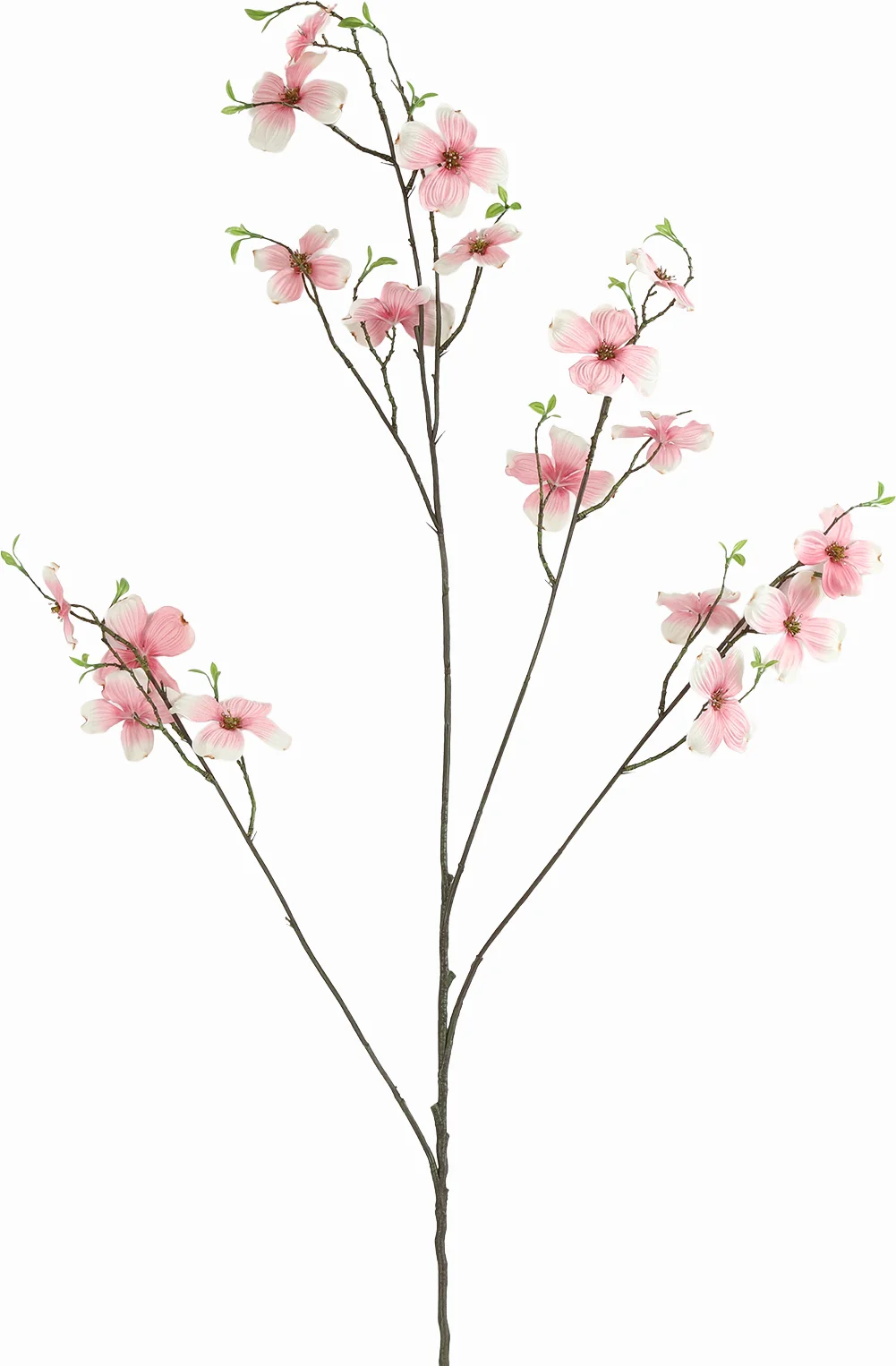 Countryfield kunstbloem Japanse kornoelje roze 128 cm