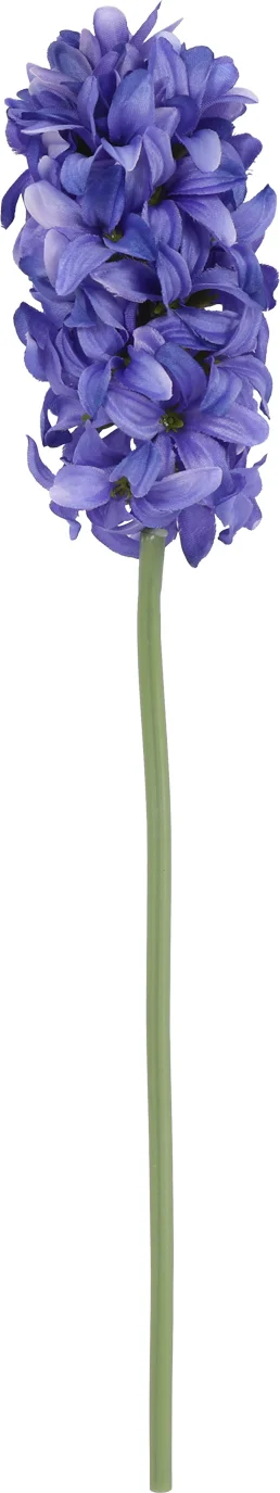 Countryfield kunstbloem Hyacint blauw H 42 cm